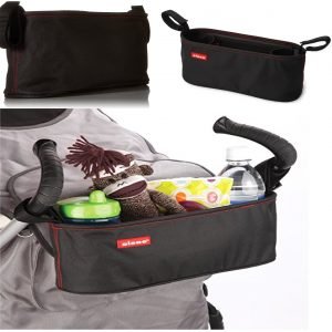 Buy Pushchair Pram Stroller Organiser Insulated Travel Bag Storage ...