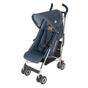 Maclaren kolica Quest Denim/Indigo | Maclaren stroller, Stroller ...