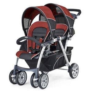 chicco cortina together double stroller romantic. lightweight ...